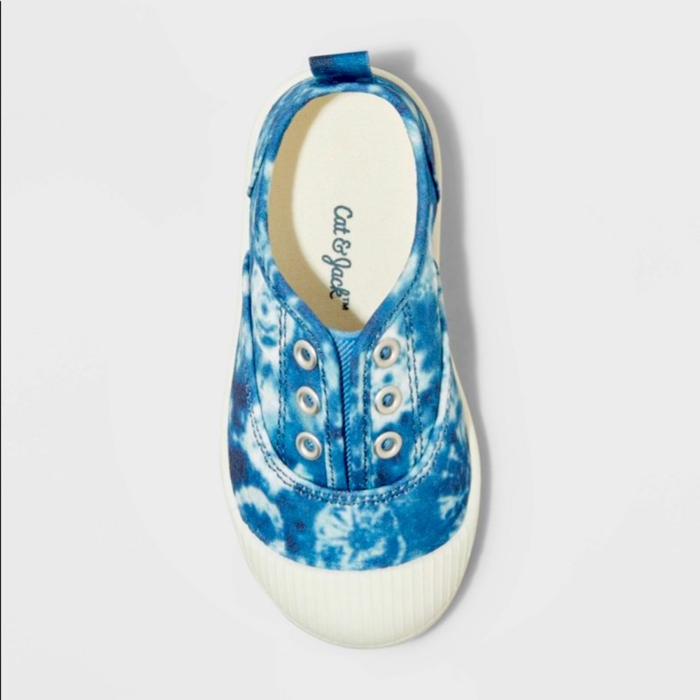 Cat & Jack Tie Dye Slip On Sneakers Size 7